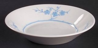 Spode Geisha Light Blue Fruit/Dessert (Sauce) Bowl, Fine China Dinnerware   Blan