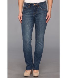 Jag Jeans Petite Jackson Straight in Metro Wash Womens Jeans (Blue)