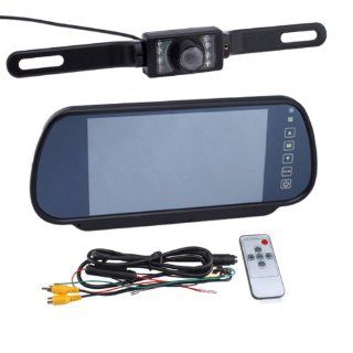 7 Inch LCD Color Screen Car Back up Rearview Monitor with Car Rearview Backup Camera : Vehicle Backup Cameras : Car Electronics