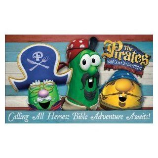 Veggie Tales the Pirates Who Don't Do Anything Calling All Heroes Bible Adventure Awaits VBS Banner  Other Products  