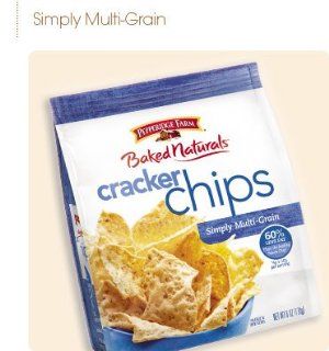Pepperidge Farm Baked Naturals Cracker Chips, Simply Multi Grain (Pack of 4)  Cracker Assortments And Samplers  Grocery & Gourmet Food