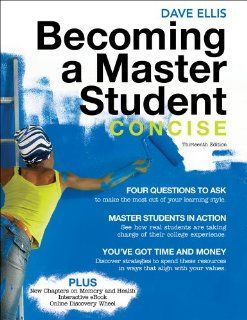 Bundle: Becoming a Master Student: Concise, 13th + College Success CourseMate with eBook Printed Access Card (9781133157854): Dave Ellis: Books