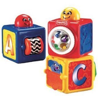 Toy / Play Fisher Price Bright Beginnings Stacking Action Blocks, handy, manny, toys, sale, jumperoo Game / Kid / Child: Toys & Games