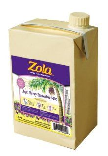 Zola Brazilian Superfruits Acai Smoothie Mix, 46 Ounce Boxes (Pack of 6)  Fruit Juices  Grocery & Gourmet Food