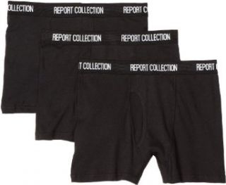 Report Collection Men's Rib 3 Pack Boxer Brief at  Mens Clothing store