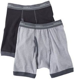 Hanes Boy's Ringer Boxer Briefs 5 Pack B747R5, Assorted, L Clothing
