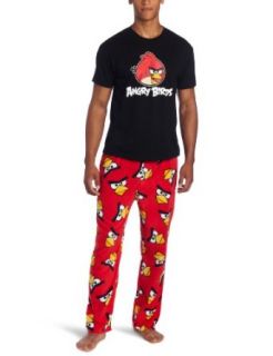 Briefly Stated Men's Angry Bird Sleep Gift Set, Multi, Medium: Clothing