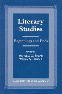Literary Studies: Beginnings and Ends: 9780761819356: Literature Books @
