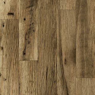 allen + roth 4.96 in W x 4.23 ft L Rustic Mill Oak Embossed Laminate Wood Planks