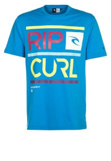 Rip Curl   DOUBLE UP   Print T shirt   blue