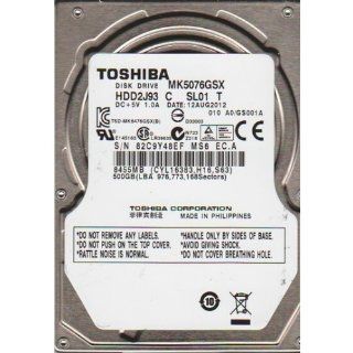Toshiba MK5076GSX 500 GB 2.5' Internal Hard Drive Computers & Accessories