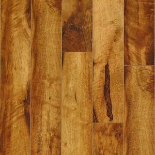 Pergo Max 5 in W x 3.93 ft L Mill Creek Walnut Smooth Laminate Wood Planks