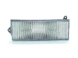 DRIVER SIDE FRONT SIGNAL LIGHT Jeep Cherokee, Jeep Comanche, Jeep Wagoneer DRIVER SIDE SIGNAL/PARK LIGHT LENS AND HOUSING; MOUNTS BELOW HEAD LAMP: Automotive