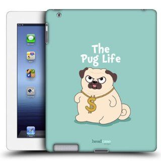 Head Case Designs Life Piper The Pug Hard Back Case Cover For Apple iPad 3 iPad with Retina Display Computers & Accessories