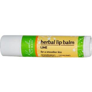 Herbal Lip Balm, Lime, 0.15 oz (4.25 g) : Lip Balms And Moisturizers : Beauty