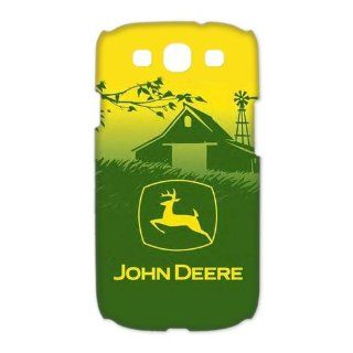 John Deere Samsung Galaxy S3 I9300/I9308/I939 Case Deere Middle Yellow Green Logo Faceplate Cases Cover at 2013newcase store Cell Phones & Accessories