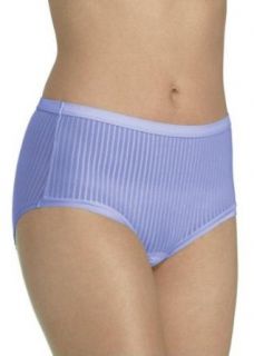 Barely There We've Got You Covered Pattern w/Satin Modern Brief 2 Pk, 6 Crocus Petal/Cool Celadon at  Womens Clothing store