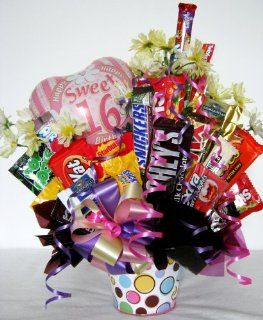 Sweet 16 Candy Bouquet : Grocery & Gourmet Food
