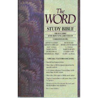 The Word Study Bible/KJV Red Letter: The Holy Bible, Authorized King James Version Containing the Old Testament and the New Testament: 9780892747498: Books