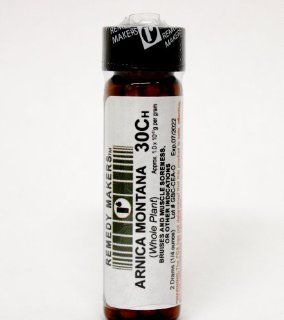 REMEDY MAKERS   Arnica Montana 30c, Contains Approx. 152   159 Pellets (2dram Vial): Health & Personal Care