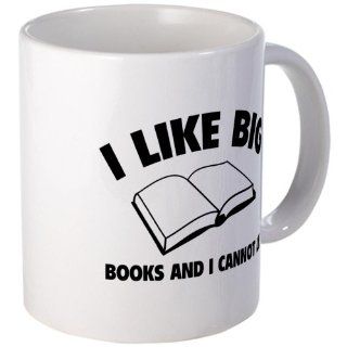 I Like Big Books And I Cannot Lie Mug Mug by  Kitchen & Dining