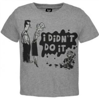 Dennis The Menace   I Didn't Do It Toddler T Shirt: Clothing