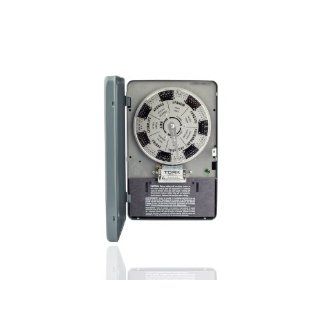 NSI Industries Tork W220 7 Day Time Switch, Different Schedules Each Day, Metal Indoor NEMA 1, 120 VAC Input Supply, DPDT Output Contact: Electronic Photo Detectors: Industrial & Scientific