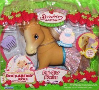 Rockaberry Roll Pop Star Ponies Strawberry Shortcake's Pony   Cupcake: Toys & Games