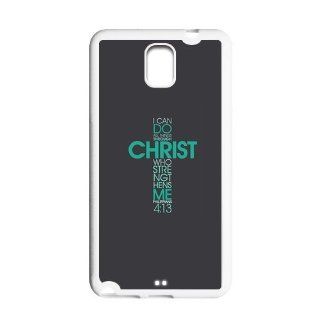Michael Doing I Can Do All Things Through Christ Who Strengthens Me   Bible Quote iPhone Case   Cross Iphone WWE 2012 Wrestling Champion The Legend Killer Orton DIY Best Durable Case Samsung Galaxy Note 3 N900 For Custom Design: Cell Phones & Accessori