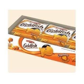 Pepperidge Farm Goldfish Baked Snack Crackers Cheddar Snack Packs, 9 Pouches, 1.25 Ounces ea.  Grocery & Gourmet Food