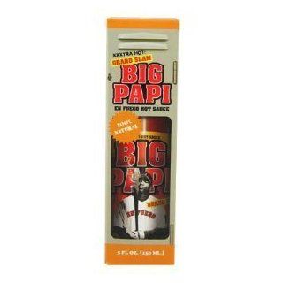 BIG PAPI En Fuego Gland SLAM Hot Sauce (XXXtra Hot   REALLY HOT) ** 1 BOTTLE ONLY ** : Grocery & Gourmet Food