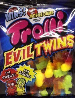 Trolli Evil Twins Sweet & Sour Gummy Candies (3.5 oz Bags) 3 Pack  Grocery & Gourmet Food