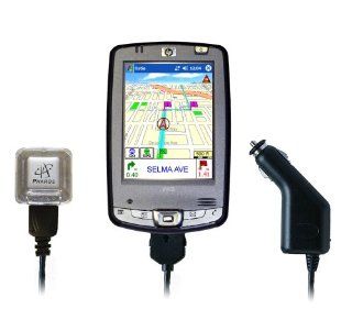 Pharos PK132 for the HP iPAQ Pocket PC (contains GPS 500 receiver, cable that connects GPS receiver and Pocket PC, car charger, vent mount for Pocket PC, and Pharos GPS navigation software): GPS & Navigation