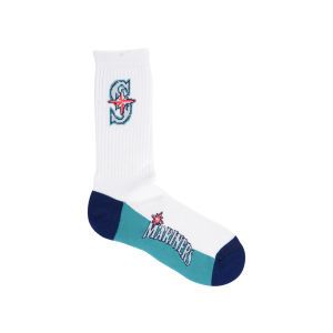 Seattle Mariners For Bare Feet Crew White 506 Sock