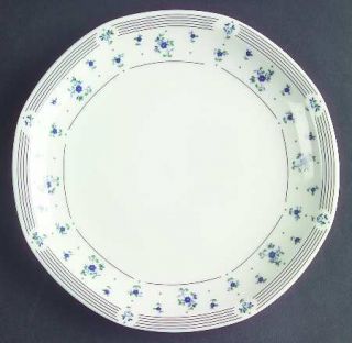 Royal Doulton Calico Blue Bread & Butter Plate, Fine China Dinnerware   Fine Chi