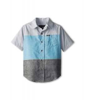 Hurley Kids Blockade S/S Woven Top Boys Short Sleeve Button Up (Multi)