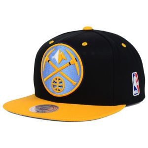 Denver Nuggets Mitchell and Ness NBA Undertime Snapback Cap