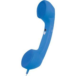 Pyle Home PITL6BL Retro Style Handset for iPhone, iPad, Android Phones, Blackberry, All other Cell Phones   Easy Use   Retail Packaging   Blue: Cell Phones & Accessories