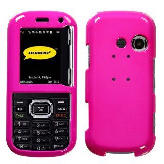 Hard Plastic Snap on Cover Fits LG LX265 VN250 Rumor2, Cosmos Solid Shocking Pink Sprint, Verizon (does NOT fit LG LX260 Rumor or LG AX265/UX265 Banter): Cell Phones & Accessories