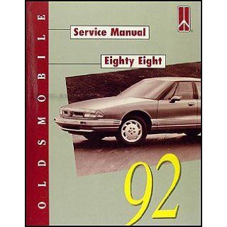 1992 Oldsmobile Eighty Eight 88 Repair Shop Manual Original Royale & LS Oldsmobile Books