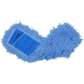 Rubbermaid Commercial FGJ25300BL00 Twisted Loop Dust Mop, Blend 24 inch, Blue