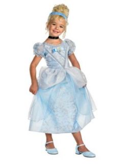 baby girls   Cinderella Deluxe Toddler Costume 3T 4T Halloween Costume: Clothing