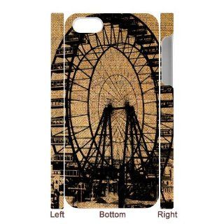 The original Chicago Ferris Wheel Rock and Rolla effect Iphone 5 Case Snap on Hard Case Cover: Electronics