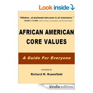 African American Core Values A Guide for Everyone eBook Richard Rosenfield Kindle Store