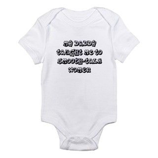 Baby  Daddy Taught me to Smooth Talk Infant Bodysu by funnyfunnystuff