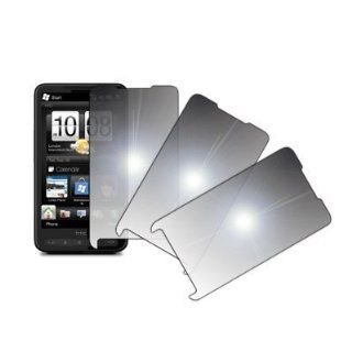 Three LCD Screen Guards / Protectors for T Mobile HTC HD 2 HD2: Cell Phones & Accessories