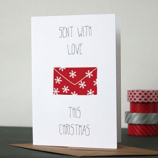 with love christmas card by heidi nicole