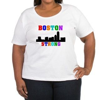 BOSTON STRONG 1 Plus Size T Shirt by nurseii
