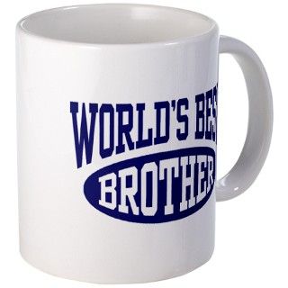 Worlds Best Brother Mug by dweedletees