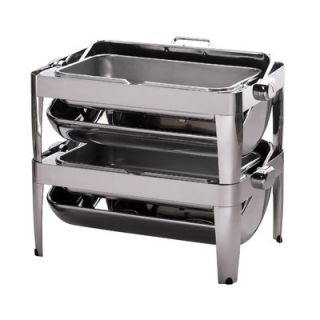 SMART Buffet Ware IBIS Stackable Oblong Chafing Dish with Spoon Holder